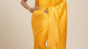 1666_vastranand-yellow-golden-zari-woven-design-kanjeevaram-saree